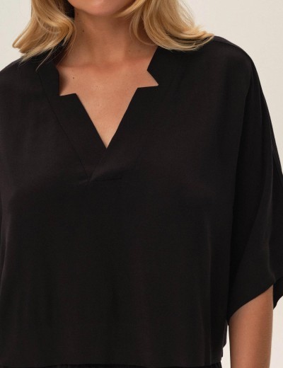 Черная пижама с шортами Esotiq 42047 JOYA, Цвет: черный, Размеры: L, изображение 4