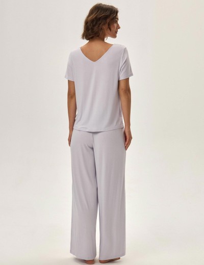 Женская пижама Esotiq 42062 JULIETTE светло-серый, Цвет: светло-серый, Размеры: M, изображение 3