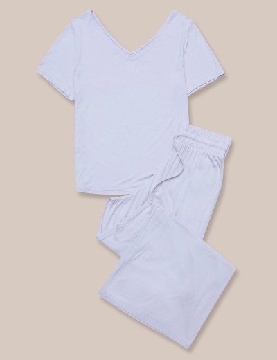 Женская пижама Esotiq 42062 JULIETTE светло-серый, Цвет: светло-серый, Размеры: M, изображение 5