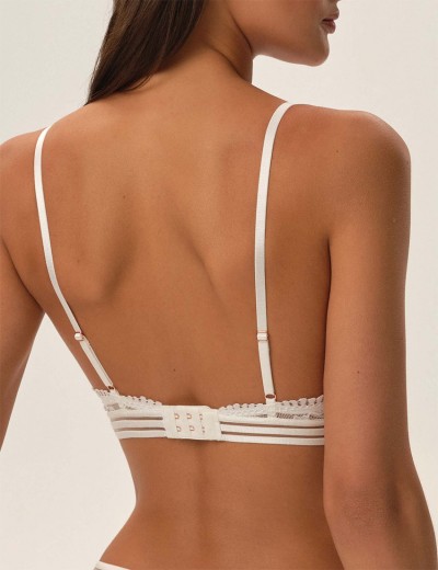 Кружевной бюстгальтер пуш-ап Esotiq OUTLINE 41786 белый, Цвет: белый, Размеры: 70D, изображение 2