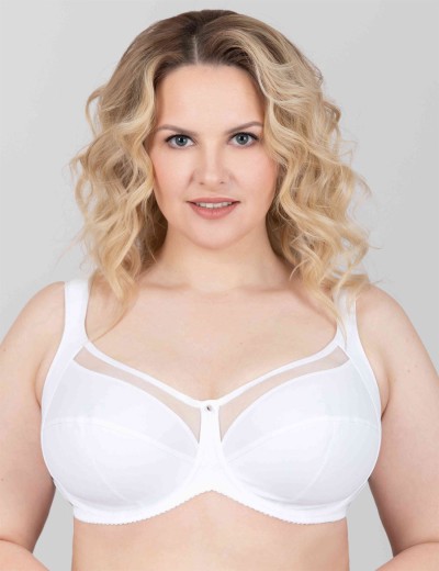 Бюстгальтер мягкий Milavitsa 100150 / 120150 / 100152 белый, Цвет: белый, Размеры: 105E, изображение 4 Бюстгальтер мягкий Milavitsa 100150 / 120150 / 100152 белый, Цвет: белый, Размеры: 105E, изображение 4