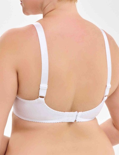 Бюстгальтер мягкий Milavitsa 102770 / 122770 белый, Цвет: белый, Размеры: 95B, изображение 2 Бюстгальтер мягкий Milavitsa 102770 / 122770 белый, Цвет: белый, Размеры: 95B, изображение 2