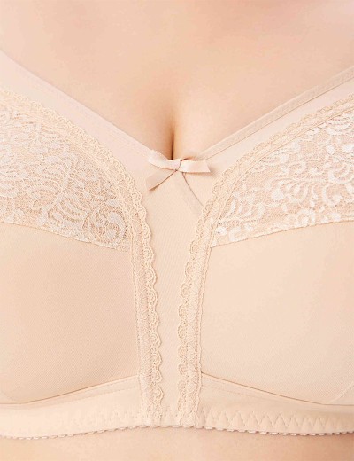 Бюстгальтер мягкий без косточек Milavitsa 104080 / 104081 / 124080 нюд, Цвет: нюд, Размеры: 105B, изображение 5