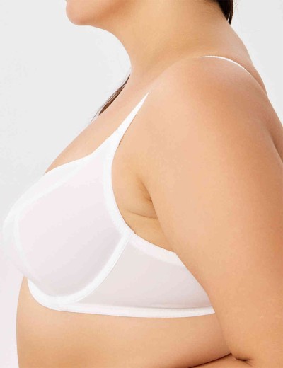 Бюстгальтер мягкий Milavitsa 105910 / 115910/ 105911 белый, Цвет: белый, Размеры: 95G, изображение 3 Бюстгальтер мягкий Milavitsa 105910 / 115910/ 105911 белый, Цвет: белый, Размеры: 95G, изображение 3