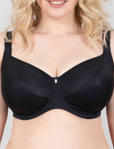 Бюстгальтер мягкий Milavitsa 105910 / 115910 / 105911 / 105912 черный, Цвет: черный, Размеры: 75F, изображение 7