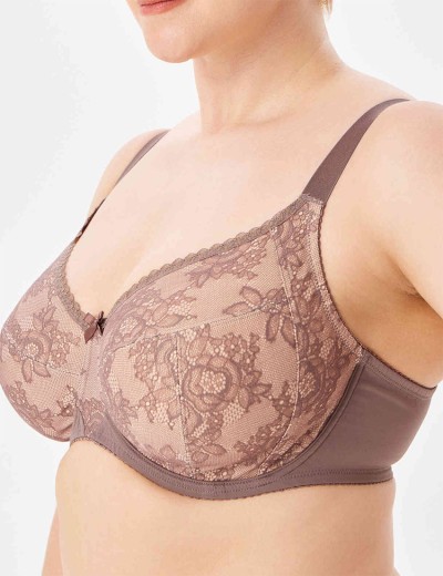 Бюстгальтер мягкий Milavitsa 128000 / 108000 лесной орех/нюд, Цвет: лесной орех/нюд, Размеры: 95I, изображение 3