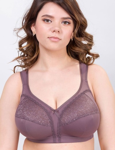 Бюстгальтер мягкий без косточек Milavitsa 104080 / 104081 / 124080 шоколадный трюф, Цвет: шоколадный трюф, Размеры: 115G, изображение 5