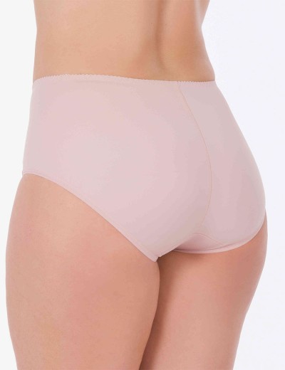 Высокие трусы слипы Milavitsa 260200 розовый фарфор, Цвет: розовый фарфор, Размеры: XL, изображение 2