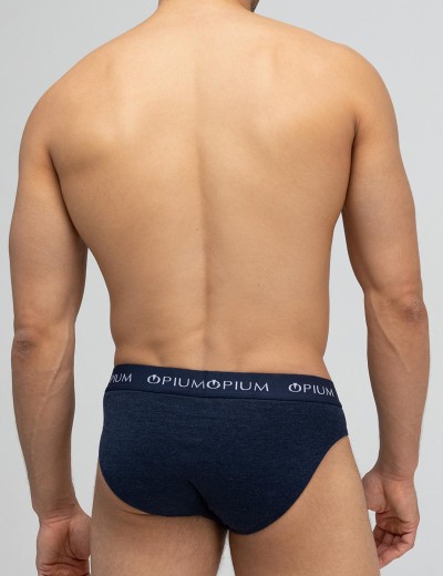 Мужские трусы слипы Opium R-14T темно-синий, Цвет: темно-синий, Размеры: M, изображение 3