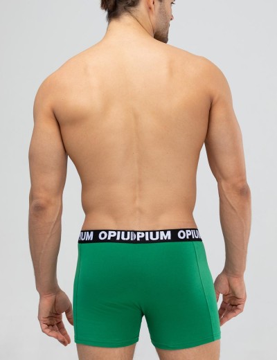 Мужские трусы боксеры Opium R-152 зеленый, Цвет: зеленый, Размеры: L, изображение 3 Мужские трусы боксеры Opium R-152 зеленый, Цвет: зеленый, Размеры: L, изображение 3