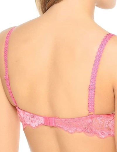 Кружевной бюстгальтер пуш-ап Orhideja 116-208 карамель, Цвет: карамель, Размеры: 70D, изображение 2