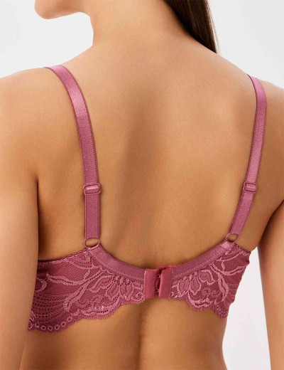 Бюстгальтер спейсер VOVA LAURA V32523 розовый рубин, Цвет: розовый рубин, Размеры: 85F, изображение 2