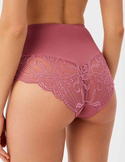 Высокие трусы VOVA LAURA V32541 розовый рубин, Цвет: розовый рубин, Размеры: L, изображение 2