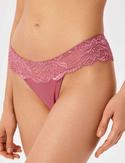 Трусы стринги VOVA LAURA 32555 розовый рубин, Цвет: розовый рубин, Размеры: XL, изображение 3