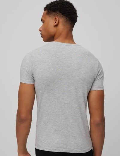 Хлопковая мужская футболка Ysabel Mora 20102 светло-серый, Цвет: светло-серый, Размеры: L, изображение 2