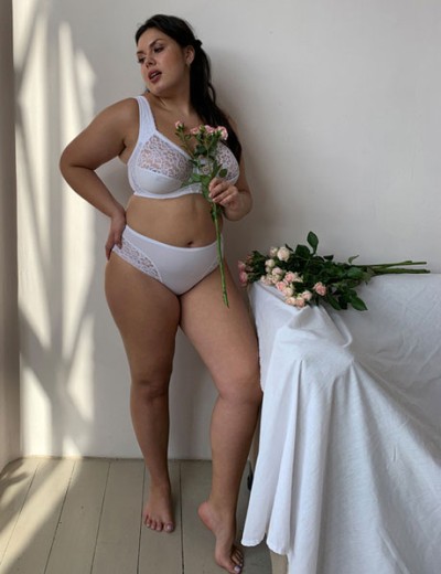 Усиленный мягкий бюстгальтер Valmira 11131 белый, Цвет: белый, Размеры: 105E, изображение 5