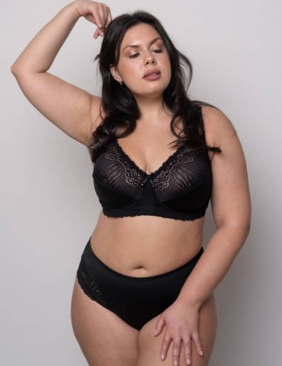 Усиленный мягкий бюстгальтер Valmira 11131 черный, Цвет: черный, Размеры: 105E, изображение 5