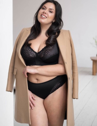 Усиленный мягкий бюстгальтер Valmira 11131 черный, Цвет: черный, Размеры: 105E, изображение 6