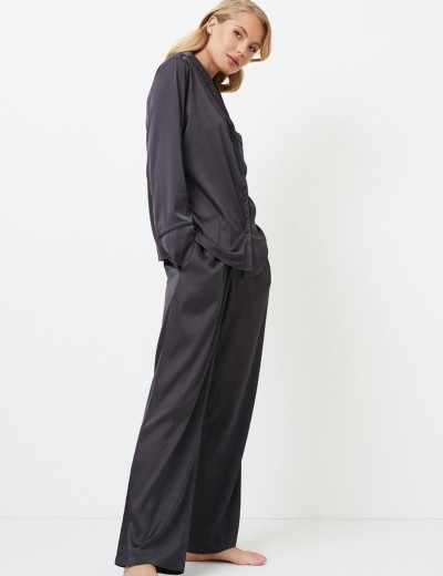 Женская пижама с брюками Aruelle AGATHA, Цвет: графит, Размеры: S, изображение 4