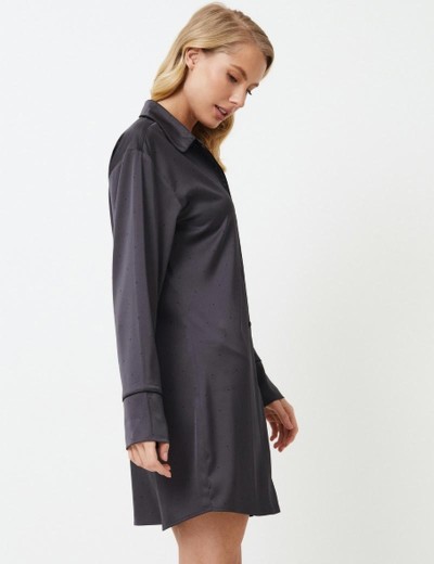 Домашняя рубашка Aruelle AGATHA, Цвет: графит, Размеры: XS, изображение 2