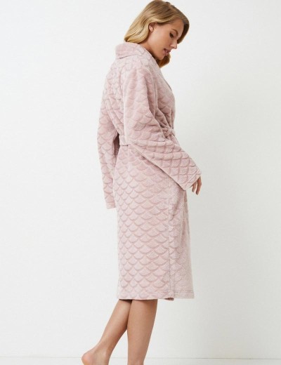Теплый халат Aruelle ALISON, Цвет: пыльная роза, Размеры: L, изображение 3