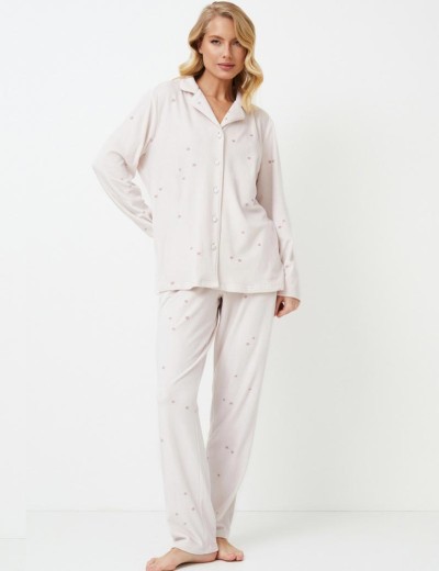 Женская пижама Aruelle ARIYA, Цвет: лиловый жемчуг, Размеры: S, изображение 2