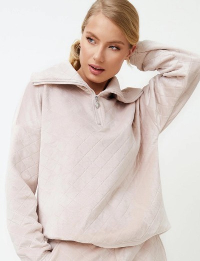 Домашний костюм Aruelle ELLA SET SOFT, Цвет: светло-бежевый, Размеры: M, изображение 4