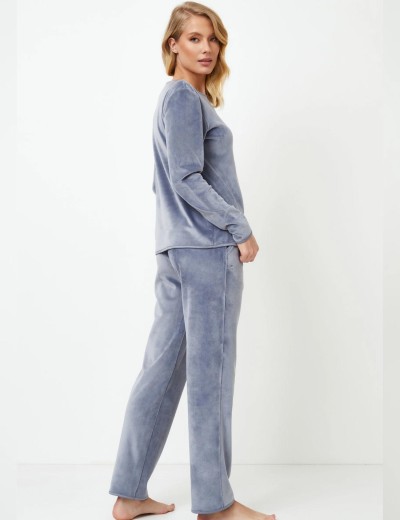 Теплый домашний комплект Aruelle FRANCINE SET, Цвет: лаванда, Размеры: S, изображение 3