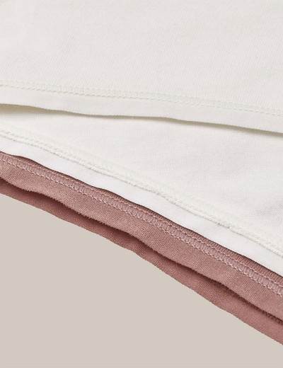 Хлопковые трусы в упаковке 2 шт Esotiq PINKY 42146 терракотовый + экрю, Цвет: терракотовый+экрю, Размеры: M, изображение 6