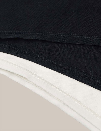 Хлопковые трусы в упаковке 2 шт Esotiq PINKY 42146 экрю + черный, Цвет: экрю+черный, Размеры: M, изображение 9