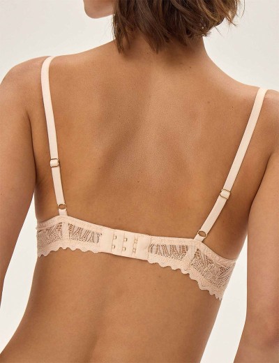 Бюстгальтер с пуш-ап вкладышами Esotiq ONIKA 41727 пудровый, Цвет: пудровый, Размеры: 70E, изображение 2