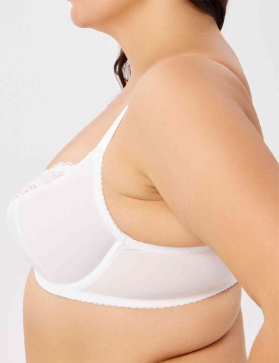 Бюстгальтер мягкий Milavitsa 102830 / 112830 белый, Цвет: белый, Размеры: 95B, изображение 3