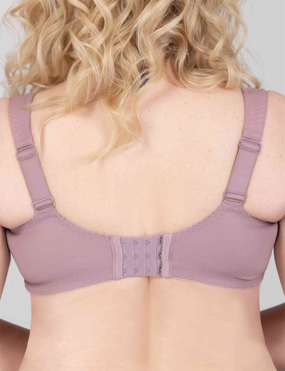 Мягкий хлопковый бюстгальтер без косточек Milavitsa 108180 / 118180 кофейный десерт, Цвет: кофейный десерт, Размеры: 85C, изображение 2