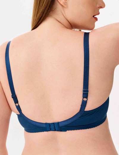 Бюстгальтер мягкий Milavitsa 107180 / 117180 синий топаз/нюд, Цвет: синий топаз/нюд, Размеры: 90C, изображение 2