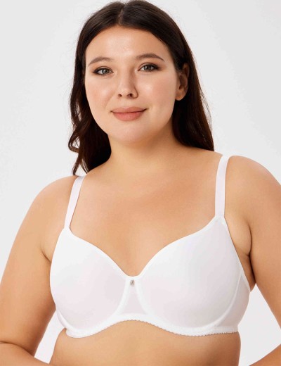 Бюстгальтер спейсер Milavitsa 119140 белый, Цвет: белый, Размеры: 70E, изображение 5