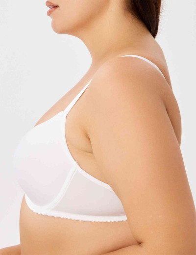 Бюстгальтер спейсер Milavitsa 119140 белый, Цвет: белый, Размеры: 70E, изображение 3