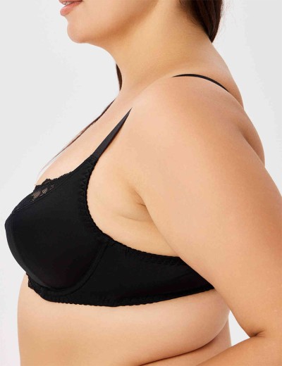 Бюстгальтер мягкий Milavitsa 122911 черный, Цвет: черный, Размеры: 80C, изображение 3