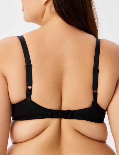 Бюстгальтер мягкий Milavitsa 122911 черный, Цвет: черный, Размеры: 80C, изображение 2