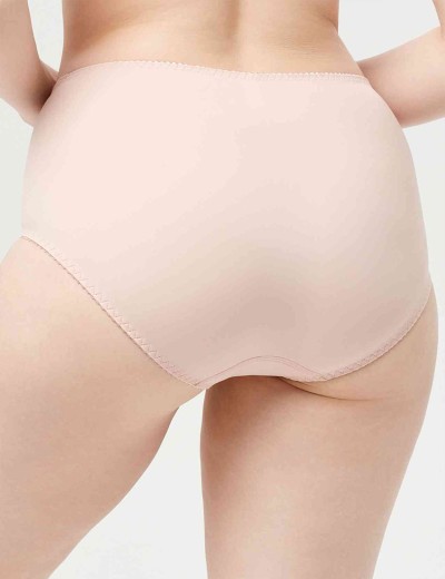 Трусы слипы высокие Milavitsa 256180 розовый фарфор, Цвет: розовый фарфор, Размеры: 2XL, изображение 2