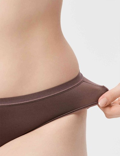 Трусы слипы Milavitsa 260090 шоколадный трюф, Цвет: шоколадный трюф, Размеры: M, изображение 3