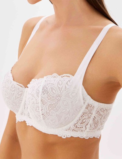 Бюстгальтер мягкий Nikol Djumon 185 14 белый, Цвет: белый, Размеры: 90C, изображение 3