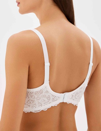 Бюстгальтер мягкий Nikol Djumon 185 14 белый, Цвет: белый, Размеры: 90C, изображение 2