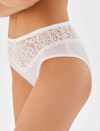 Трусы слипы Nikol Djumon 185 31 белый, Цвет: белый, Размеры: 2XL, изображение 3