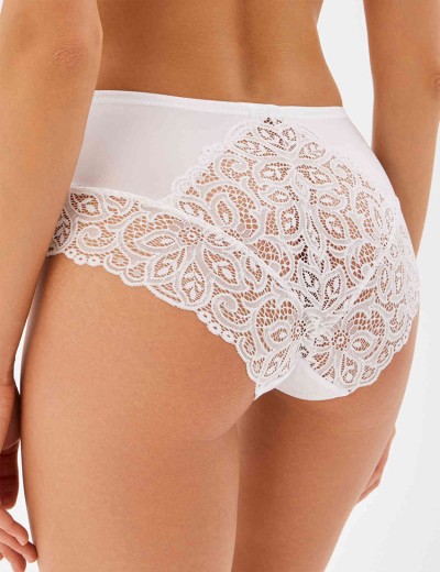 Трусы слипы комфорт Nikol Djumon 185 32 белый, Цвет: белый, Размеры: S, изображение 2