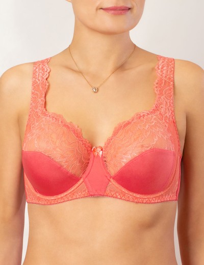 Бюстгальтер с мягкой чашкой Valmira 1112 коралл, Цвет: коралл, Размеры: 85B, изображение 6