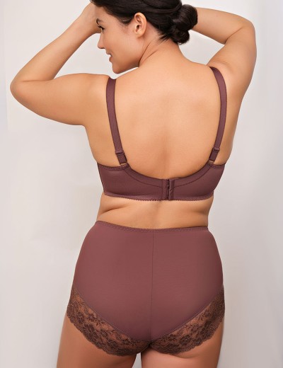 Трусы высокие Valmira 2911/M ирландский кофе, Цвет: ирландский кофе, Размеры: 3XL, изображение 4