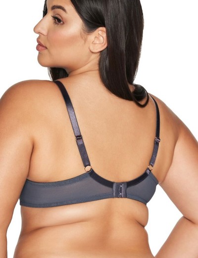 Бюстгальтер мягкий Ava ROMANCE 2123 M Gray, Цвет: графит, Размеры: 100C, изображение 2