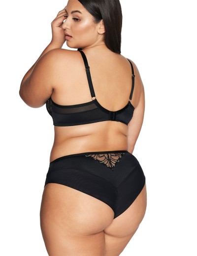 Трусы бразилиана Ava MIRAY 2114 brazilian Black, Цвет: черный, Размеры: L, изображение 5