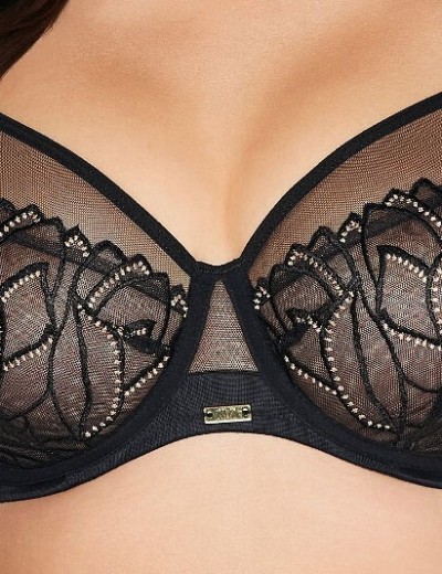 Бюстгальтер с мягкой чашкой Ava MIRAY 2115 M Black, Цвет: черный, Размеры: 70I, изображение 4