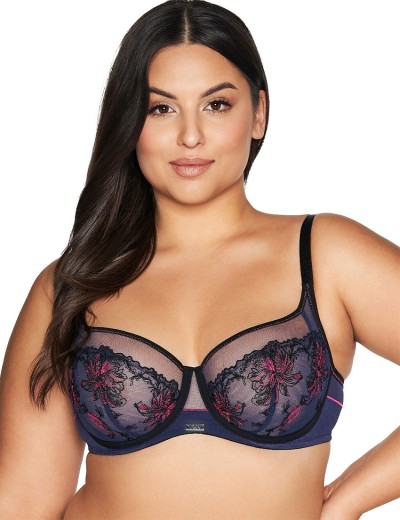 Бюстгальтер с мягкой чашкой Ava MISTRAL 2120 M Navy Blue, Цвет: тёмно-синий, Размеры: 90C, изображение 5